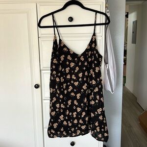 Brandy Melville sunflower slip dress